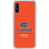 University of Florida Gainesville Est 1853 Galaxy A10e Clear Case