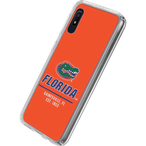 University of Florida Gainesville Est 1853 Galaxy A10e Clear Case