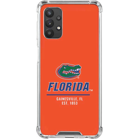 University of Florida Gainesville Est 1853 Galaxy A32 5G Clear Case