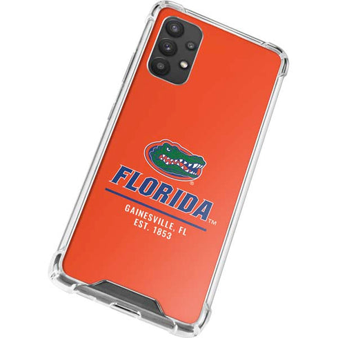University of Florida Gainesville Est 1853 Galaxy A32 5G Clear Case