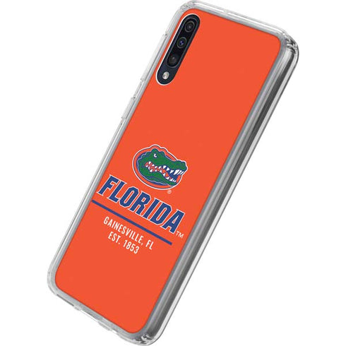 University of Florida Gainesville Est 1853 Galaxy A50 Clear Case
