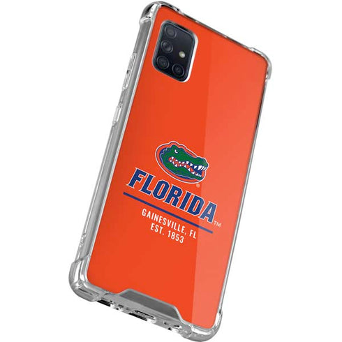 University of Florida Gainesville Est 1853 Galaxy A71 5G Clear Case
