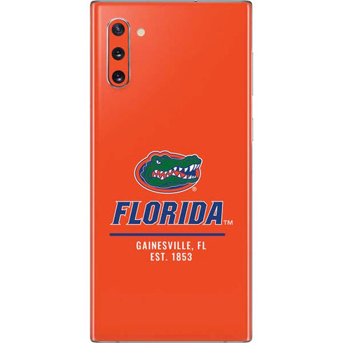 University of Florida Gainesville Est 1853 Galaxy Note 10 Skin