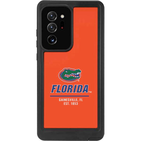 University of Florida Gainesville Est 1853 Galaxy Note20 Ultra 5G Waterproof Case