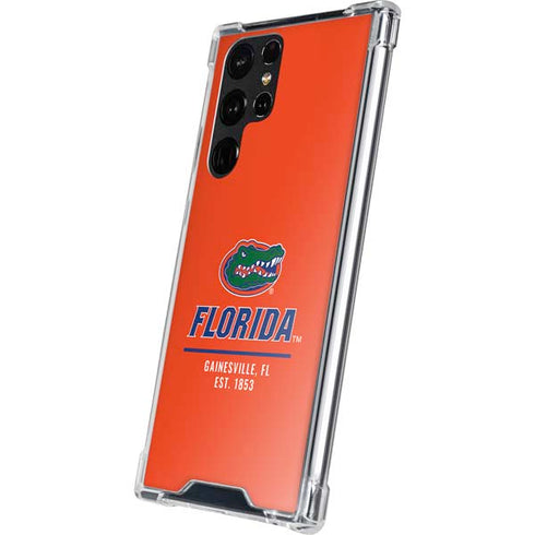 University of Florida Gainesville Est 1853 Galaxy S22 Ultra Clear Case