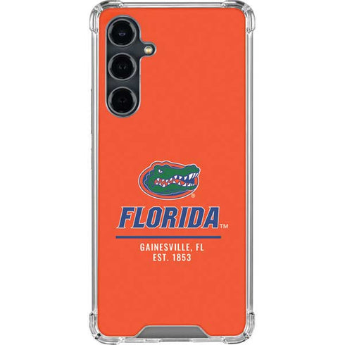 University of Florida Gainesville Est 1853 Galaxy S23 FE Clear Case