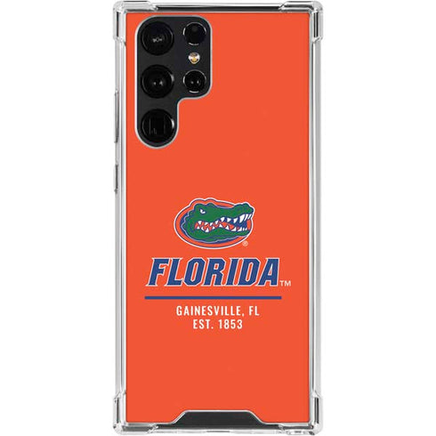 University of Florida Gainesville Est 1853 Galaxy S24 Ultra Clear Case