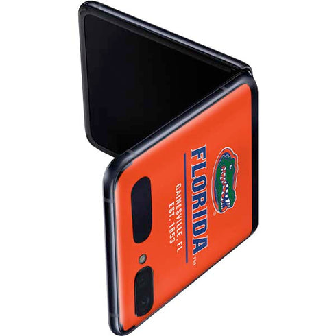 University of Florida Gainesville Est 1853 Galaxy Z Flip Skin