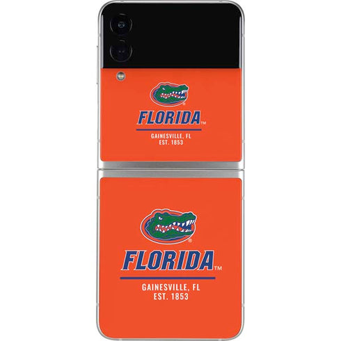 University of Florida Gainesville Est 1853 Galaxy Z Flip3 5G Skin