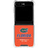 University of Florida Gainesville Est 1853 Galaxy Z Flip5 5G Clear Case