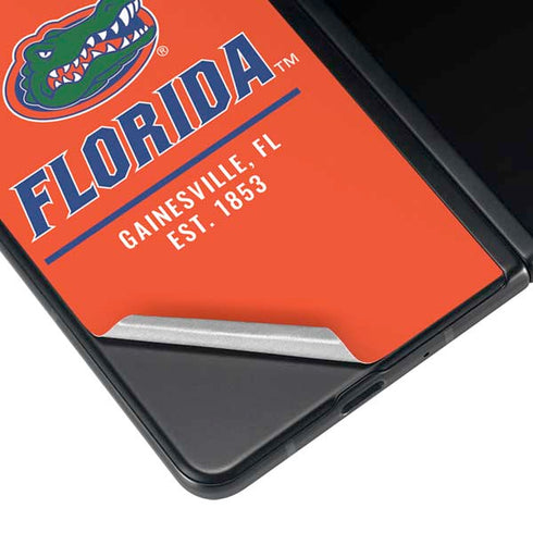 University of Florida Gainesville Est 1853 Galaxy Z Fold4 5G Skin
