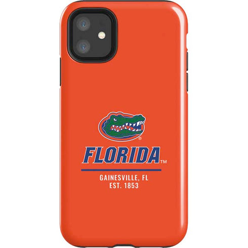 University of Florida Gainesville Est 1853 iPhone 11 Impact Case