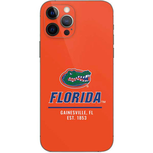 University of Florida Gainesville Est 1853 iPhone 12 Pro Skin