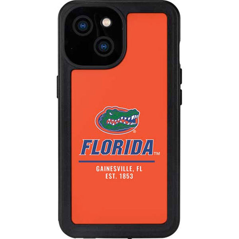 University of Florida Gainesville Est 1853 iPhone 13 Mini Waterproof Case