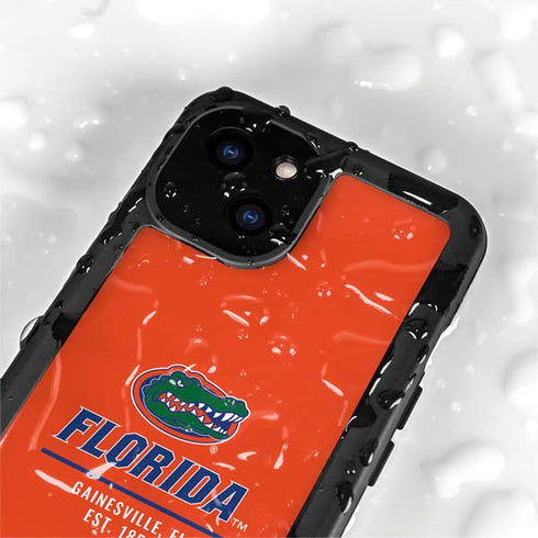 University of Florida Gainesville Est 1853 iPhone 13 Mini Waterproof Case