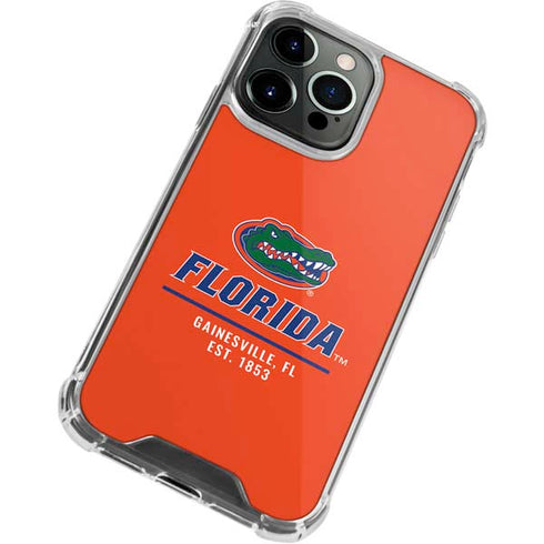 University of Florida Gainesville Est 1853 iPhone 13 Pro Clear Case