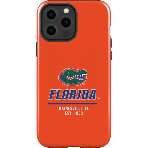 University of Florida Gainesville Est 1853 iPhone 13 Pro Max Impact Case