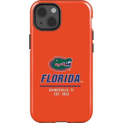 University of Florida Gainesville Est 1853 iPhone 15 Impact Case