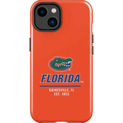 University of Florida Gainesville Est 1853 iPhone 15 Plus Impact Case