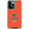 University of Florida Gainesville Est 1853 iPhone 14 Pro Clear Case