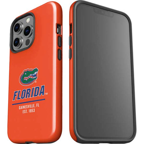 University of Florida Gainesville Est 1853 iPhone 15 Pro Impact Case