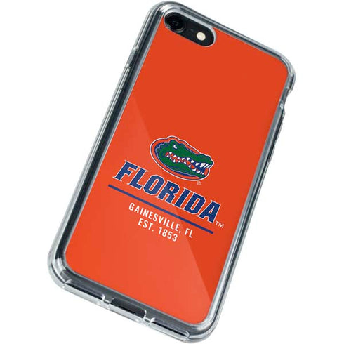 University of Florida Gainesville Est 1853 iPhone SE (2nd & 3rd Gen) Clear Case