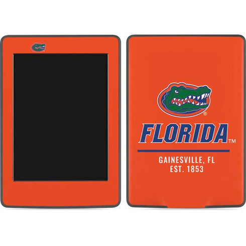 University of Florida Gainesville Est 1853 Amazon Kindle Skin