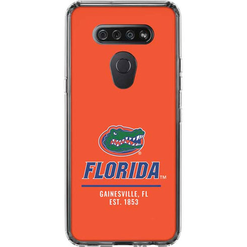 University of Florida Gainesville Est 1853 LG K51/Q51 Clear Case