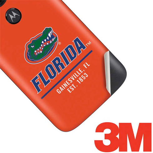 University of Florida Gainesville Est 1853 Moto E5 Play Skin