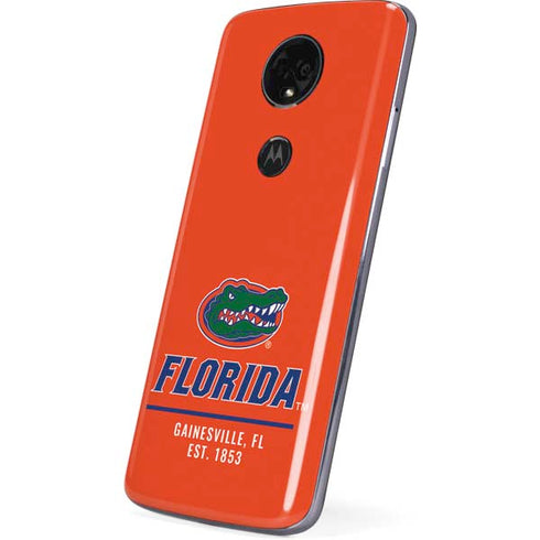 University of Florida Gainesville Est 1853 Moto E5 Plus Skin