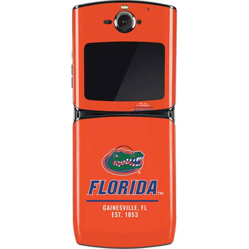 University of Florida Gainesville Est 1853 Motorola RAZR Skin