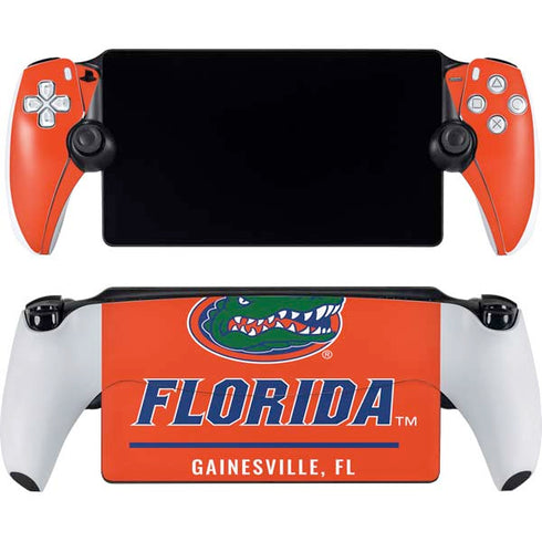 University of Florida Gainesville Est 1853 PlayStation Portal Remote Player Skin