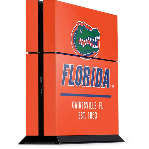 University of Florida Gainesville Est 1853 PS4 Console Skin