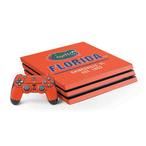 University of Florida Gainesville Est 1853 PS4 Pro Bundle Skin