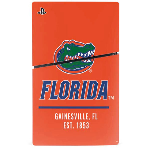 University of Florida Gainesville Est 1853 PS5 Slim Disk Bundle Skin