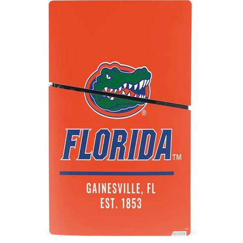 University of Florida Gainesville Est 1853 PS5 Slim Digital Edition Bundle Skin