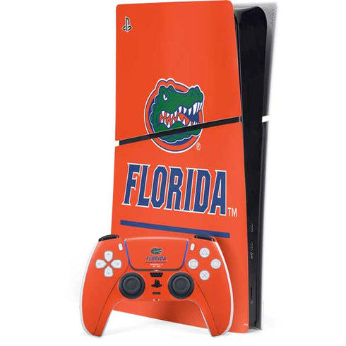 University of Florida Gainesville Est 1853 PS5 Slim Digital Edition Console Skin