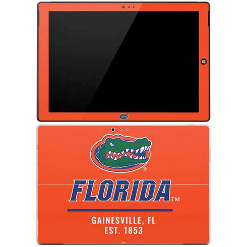 University of Florida Gainesville Est 1853 Surface Pro 3 Skin
