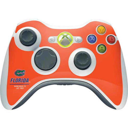 University of Florida Gainesville Est 1853 Xbox 360 Wireless Controller Skin