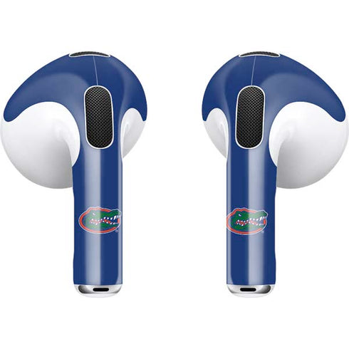 University of Florida Gators Mascot Blue Apple AirPods (3rd Gen 2021) Skin
