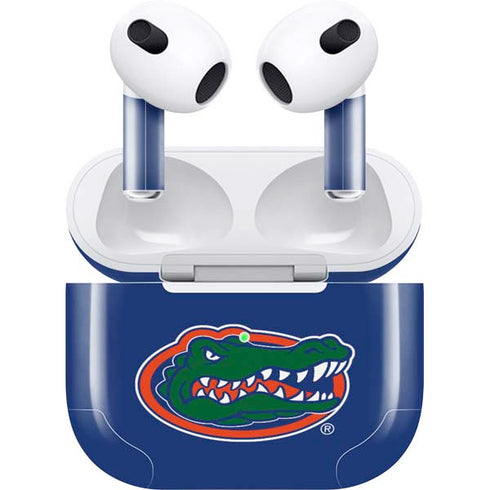 University of Florida Gators Mascot Blue Apple AirPods (3rd Gen 2021) Skin