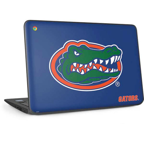 University of Florida Gators Mascot Blue HP Chromebook Skin