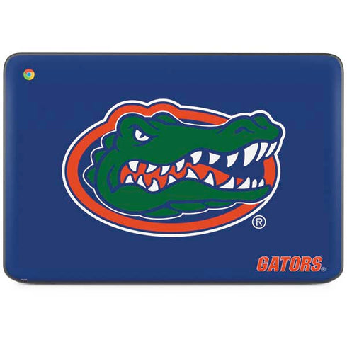 University of Florida Gators Mascot Blue HP Chromebook Skin