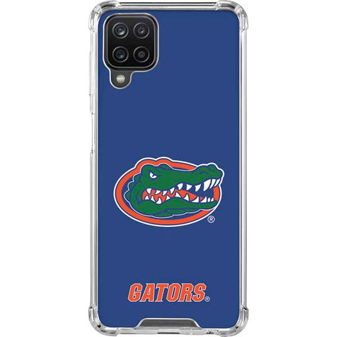 University of Florida Gators Mascot Blue Galaxy A12 Clear Case
