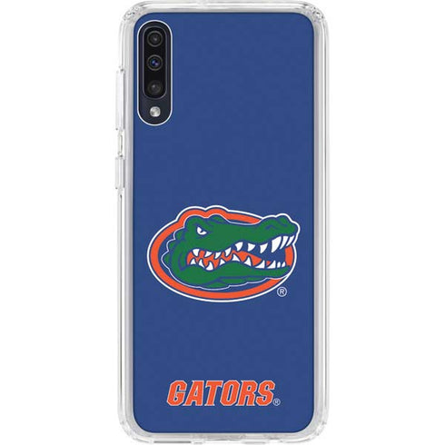 University of Florida Gators Mascot Blue Galaxy A50 Clear Case