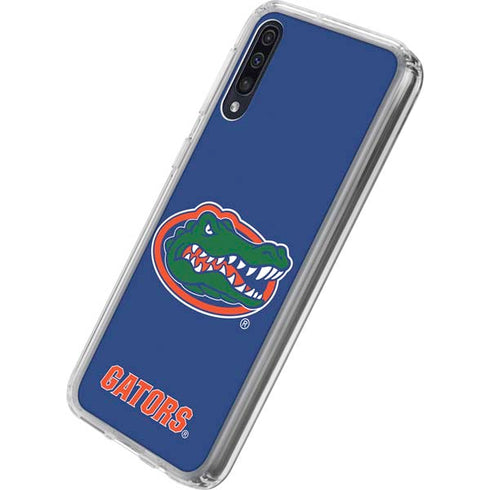 University of Florida Gators Mascot Blue Galaxy A50 Clear Case