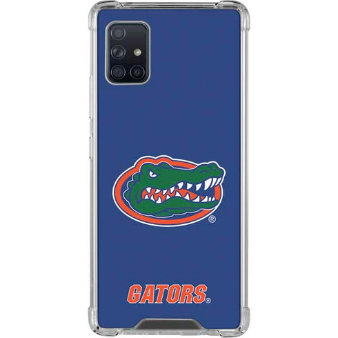 University of Florida Gators Mascot Blue Galaxy A51 5G Clear Case