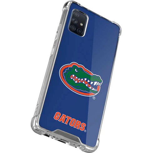 University of Florida Gators Mascot Blue Galaxy A51 5G Clear Case