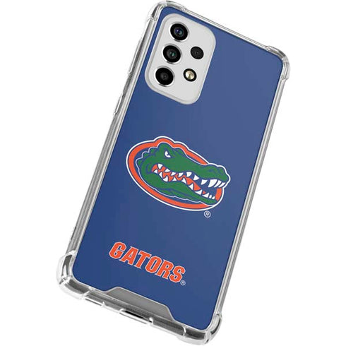 University of Florida Gators Mascot Blue Galaxy A53 5G Clear Case