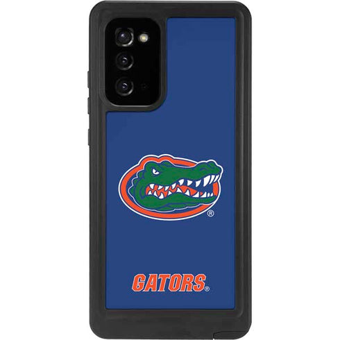University of Florida Gators Mascot Blue Galaxy Note20 5G Waterproof Case